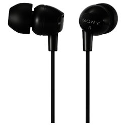 Sony MDR-EX110AP In-Ear Headphones with Mic/Remote Black